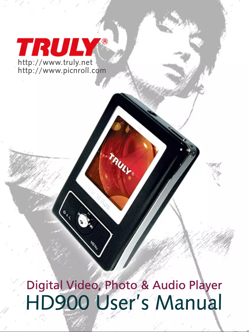 Page n°1 - Manuel utilisateur Truly HD900