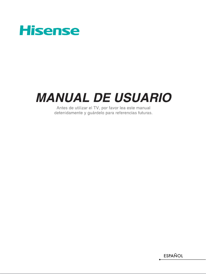 Page 1 de la notice Manuel utilisateur Hisense 32H3D1