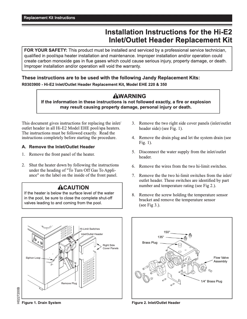 Page 1 de la notice Guide d'installation JANDY Hi-E2
