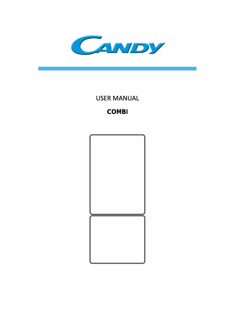 Page 1 de la notice Manuel utilisateur Candy CMDNB 6186 X