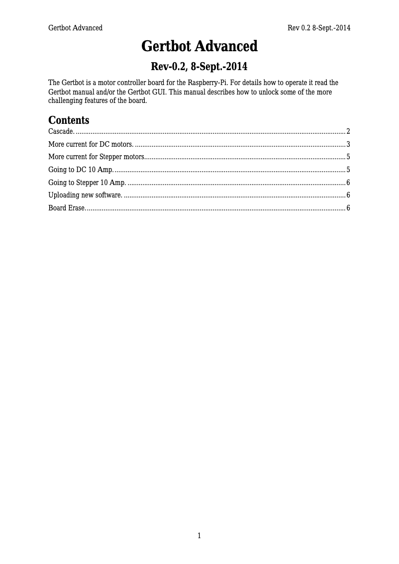 Page n°1 - Manuel utilisateur Raspberry Pi 8486806
