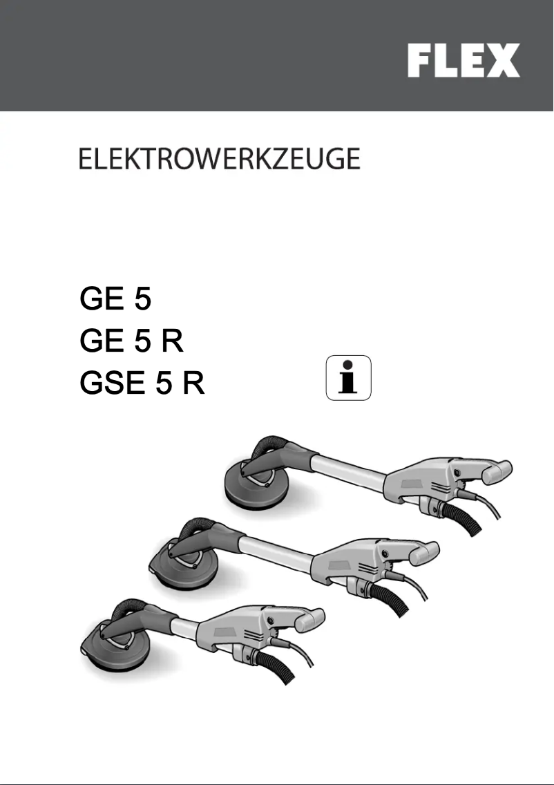 Page 1 de la notice Manuel utilisateur Flex GE 5 R