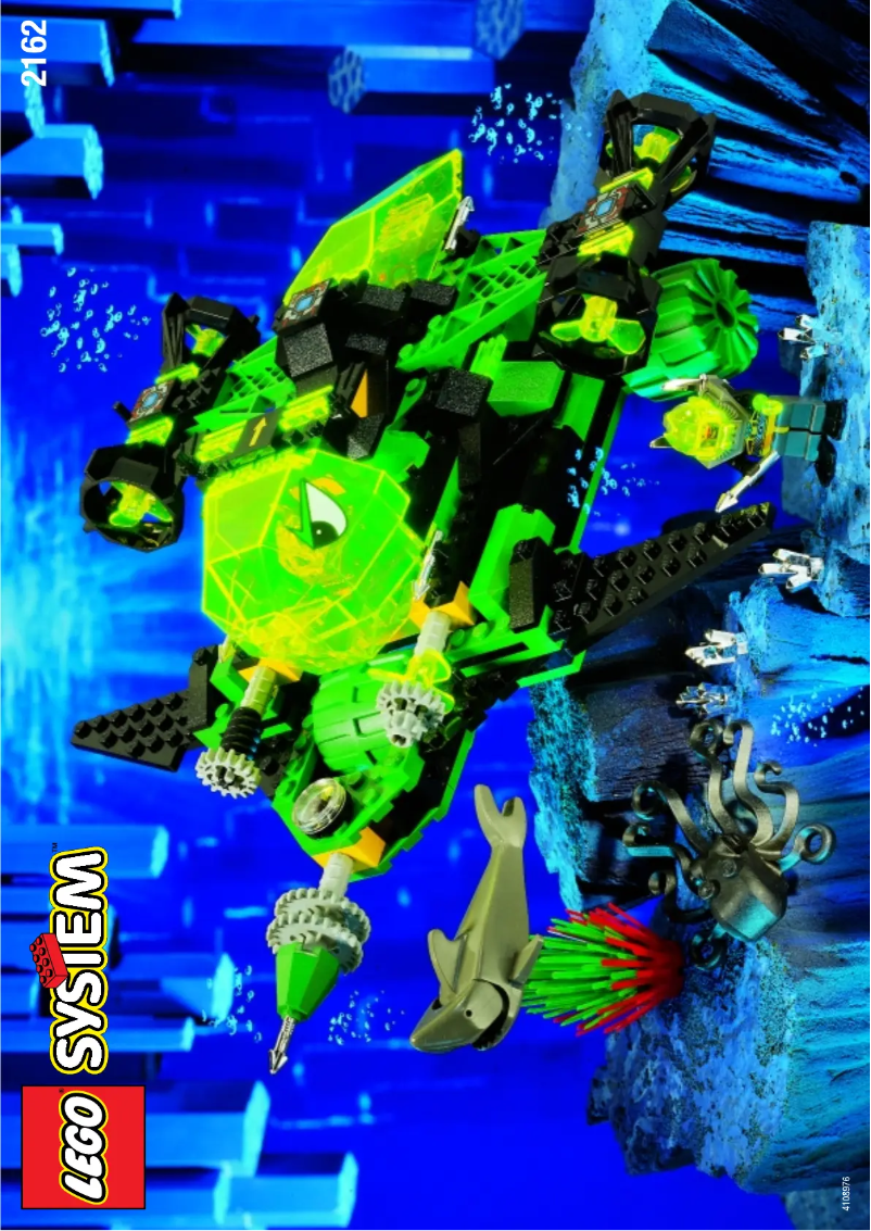 Page n°1 - Manuel utilisateur Lego SUB-MOUNTAIN DRILLER