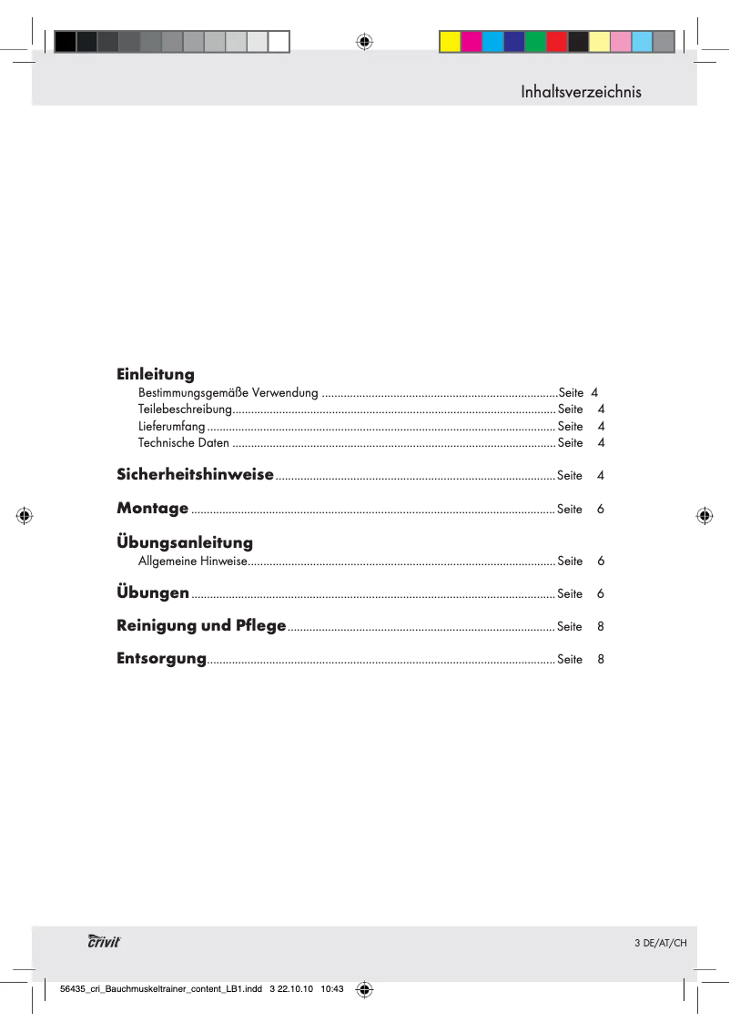 Image de la première page du manuel de l'appareil Z30601