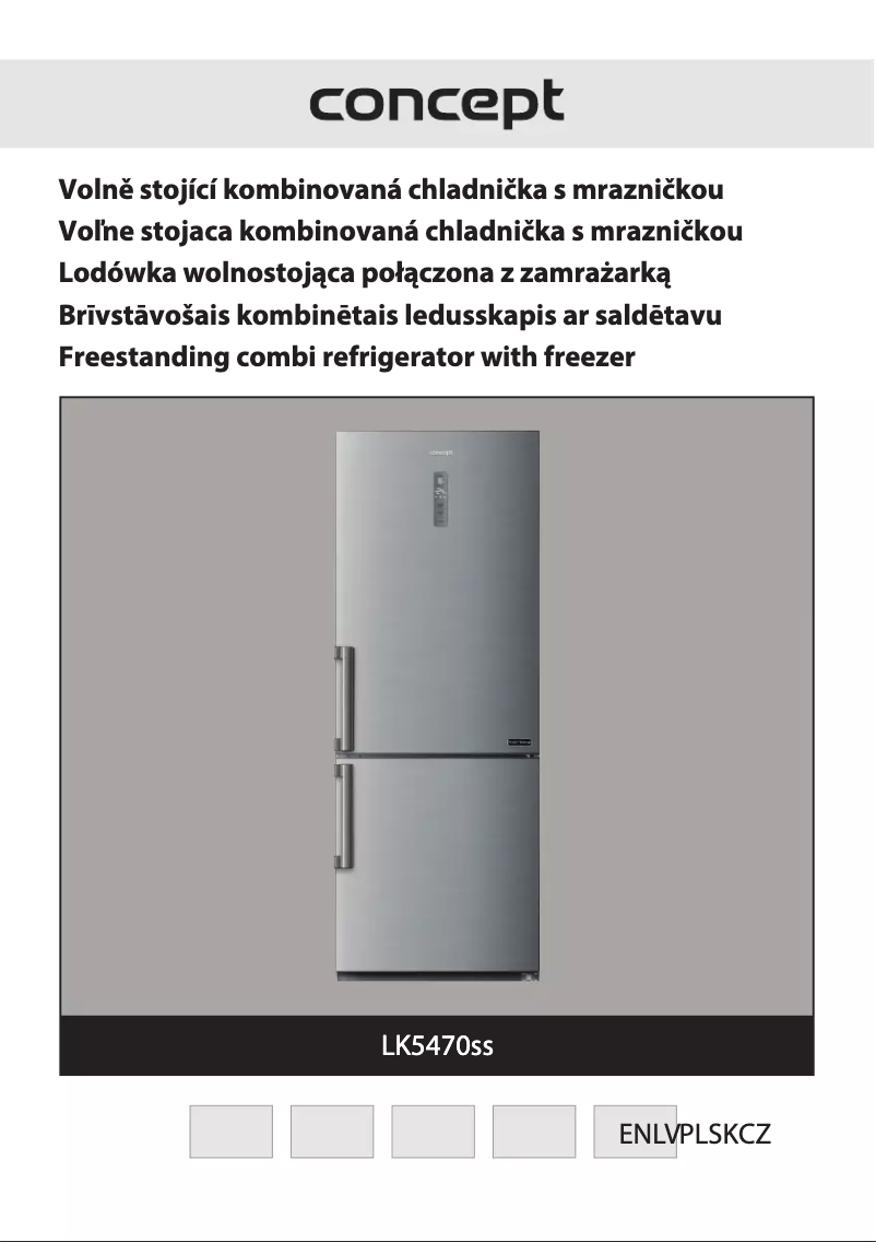 Page 1 de la notice Manuel utilisateur Concept LK5470SS