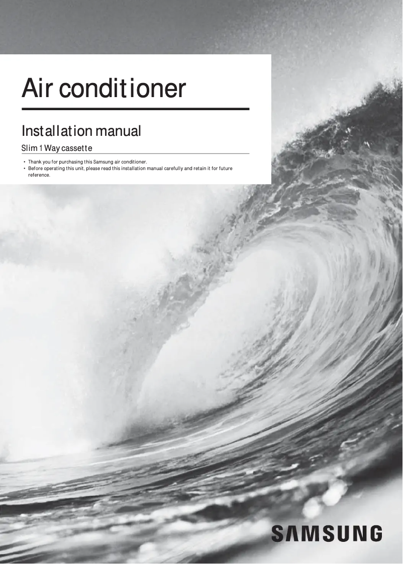 Image de la première page du manuel de l'appareil AM009FN1DCH