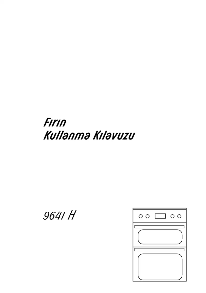 Page 1 de la notice Manuel utilisateur Arçelik 9641 H