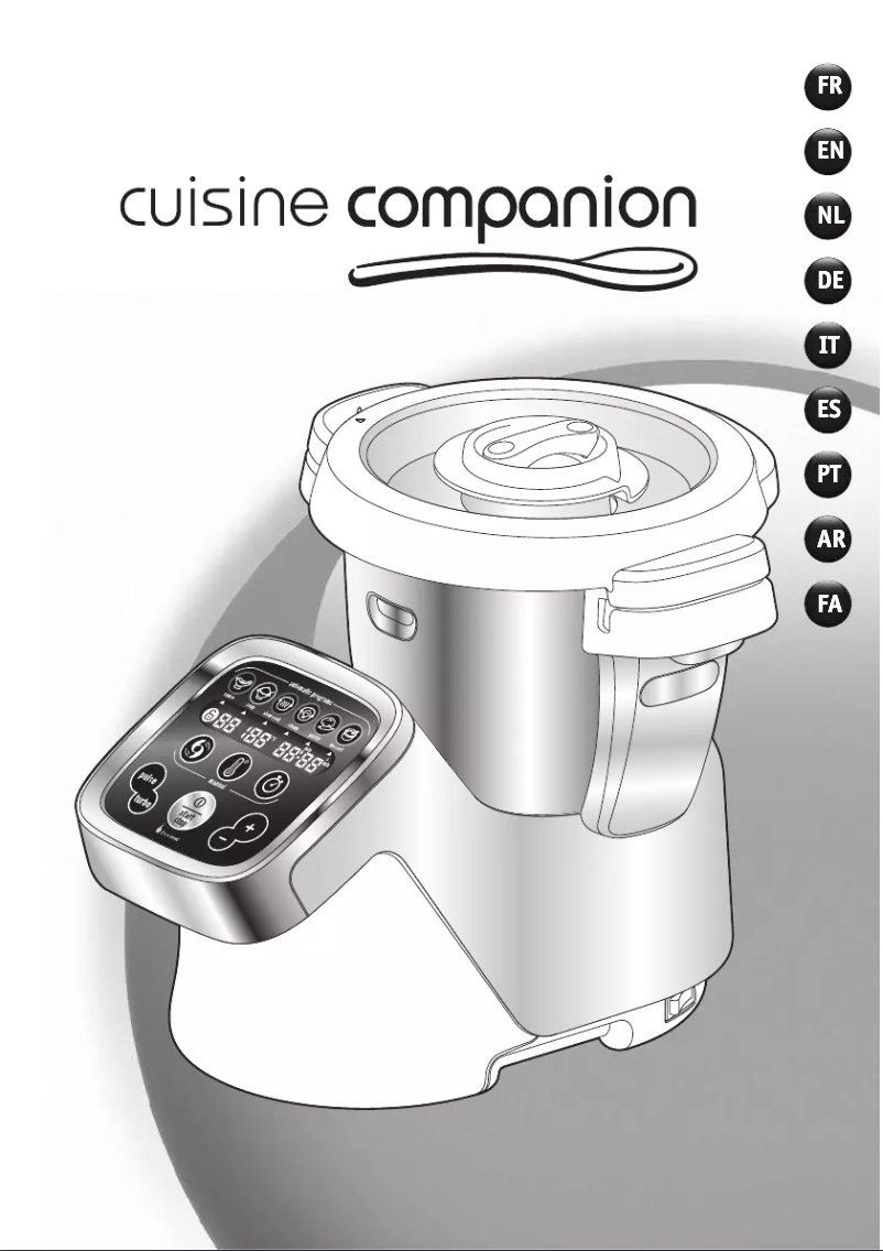 Page n°1 - Manuel utilisateur Tefal Cuisine Companion FE800A60