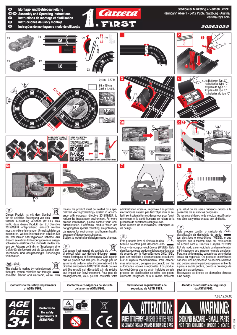 Image de la première page du manuel de l'appareil 20063022