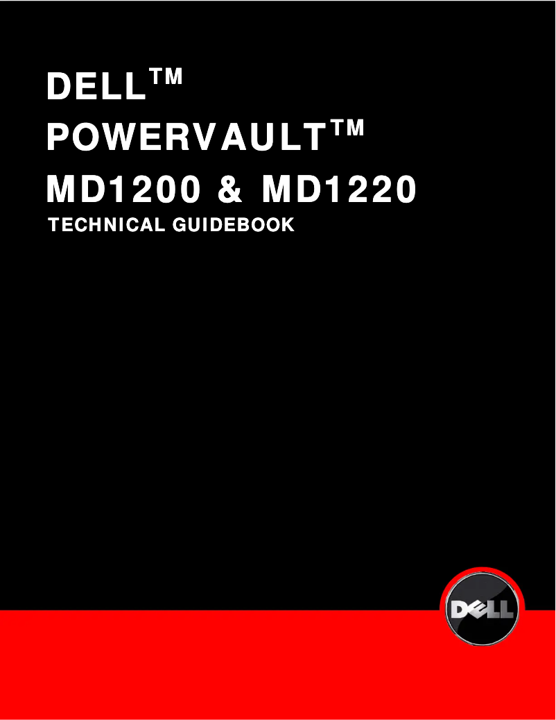 Image de la première page du manuel de l'appareil PowerVault MD1220