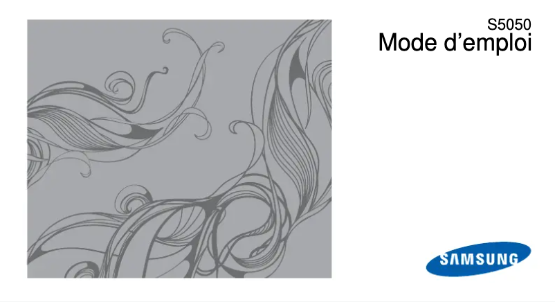 Image de la première page du manuel de l'appareil Allure S GT-S5050