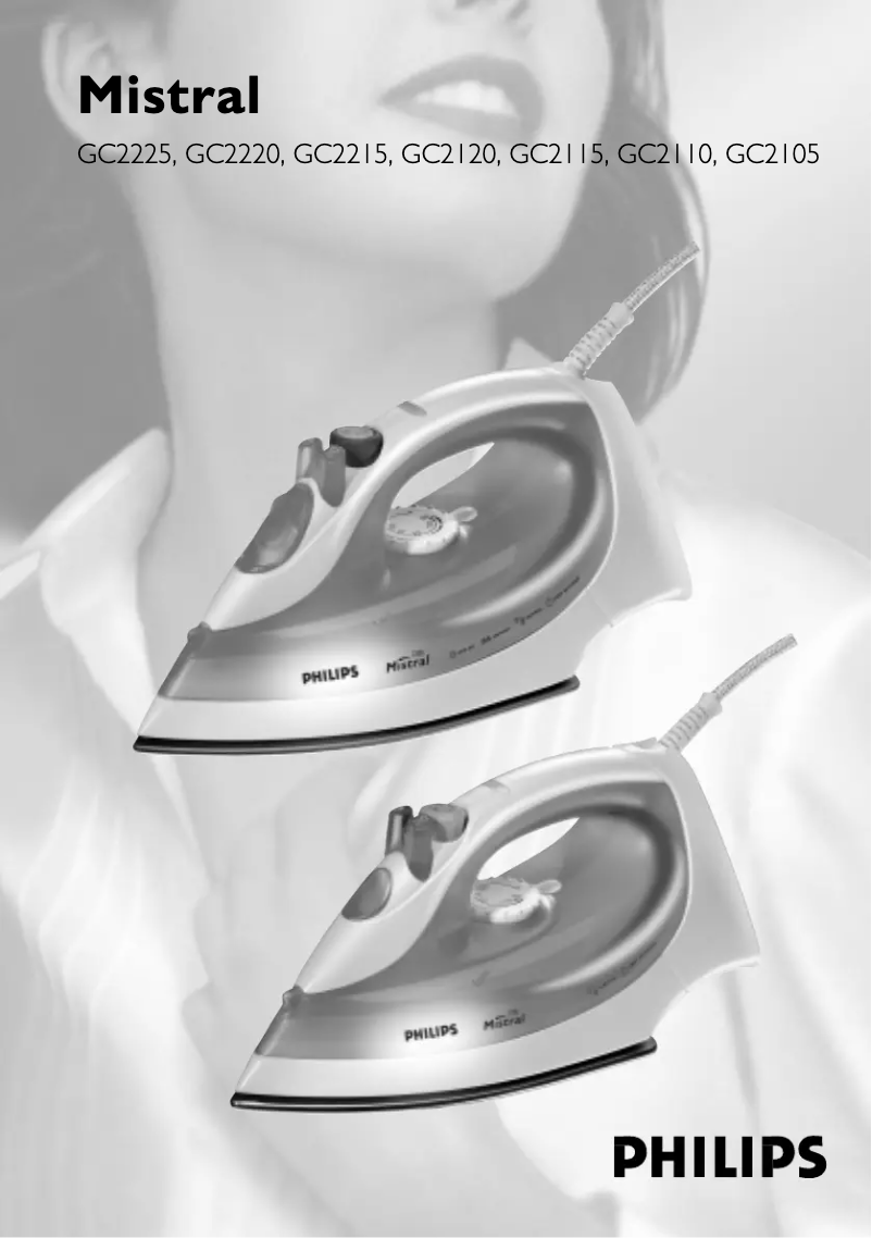Página 1 del manual Manual de usuario Philips Mistral GC2225
