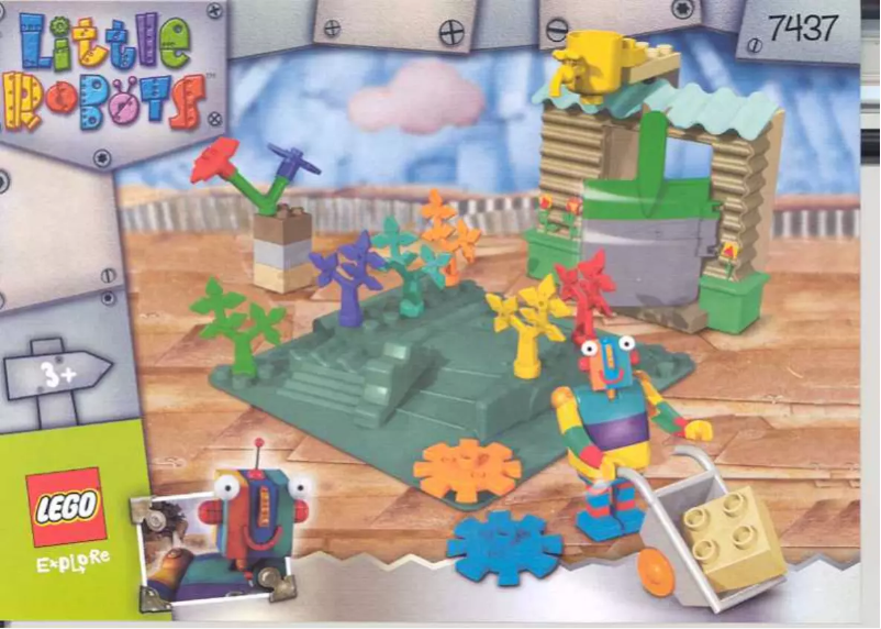 Image de la première page du manuel de l'appareil Explore 7437