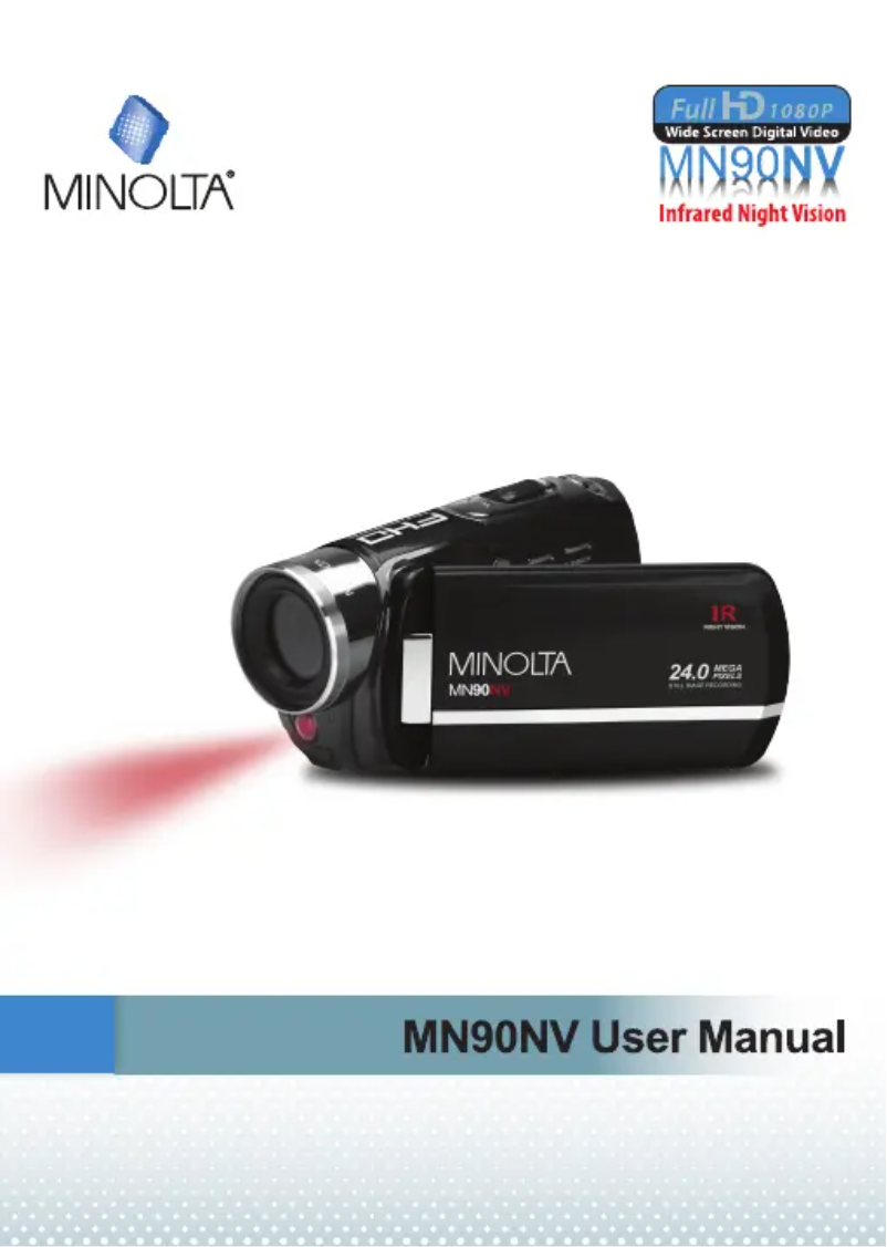 Page n°1 - Manuel utilisateur Minolta MN90NV