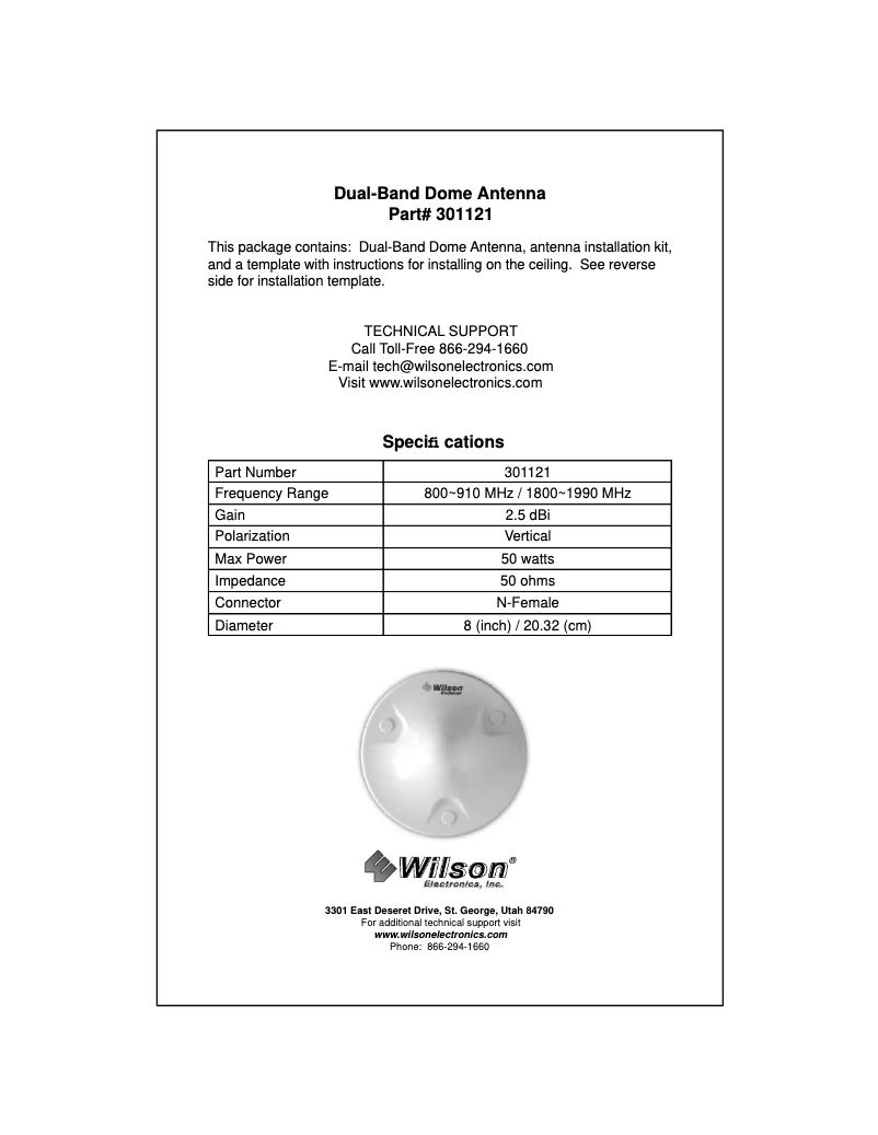 Image de la première page du manuel de l'appareil 301121