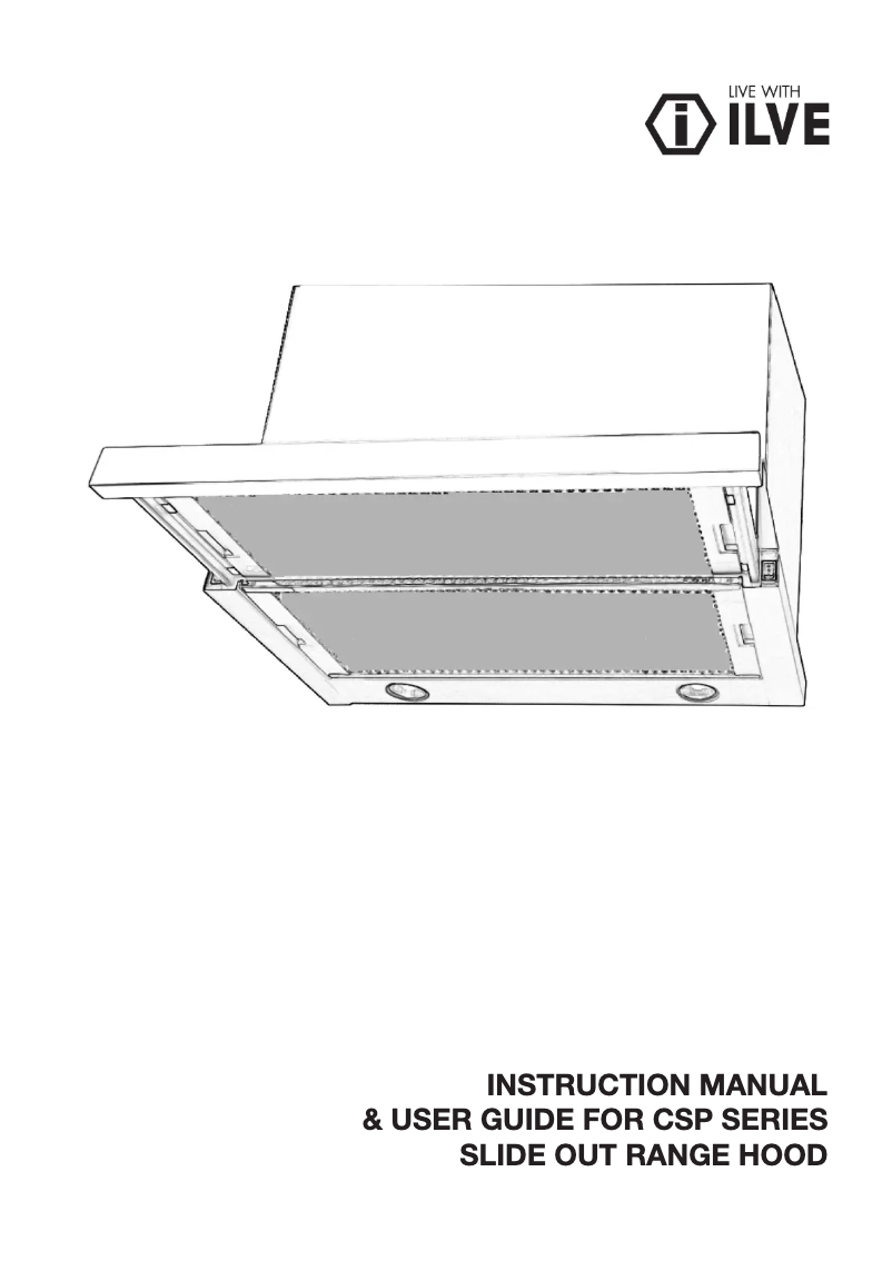 Page 1 de la notice Manuel utilisateur Ilve CSP90