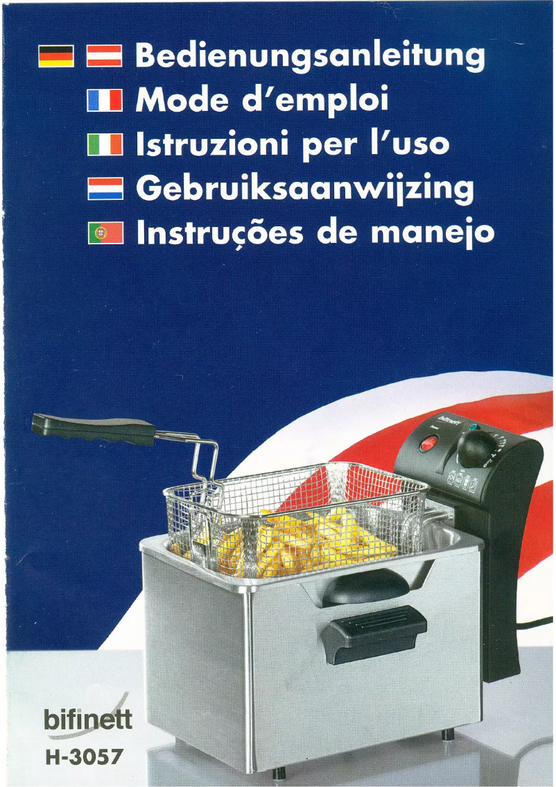 Image de la première page du manuel de l'appareil H-3057