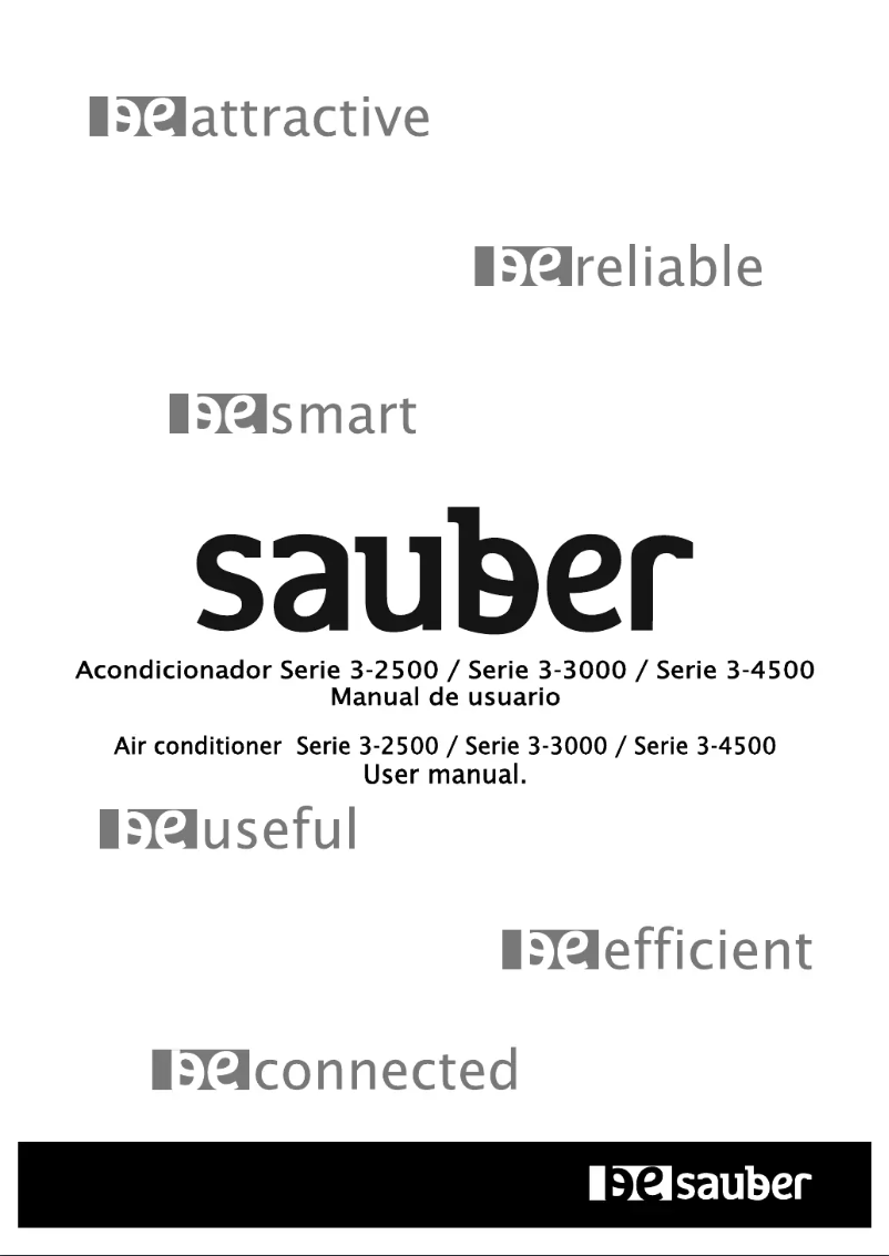 Page 1 de la notice Manuel utilisateur Sauber SERIE 5-4500