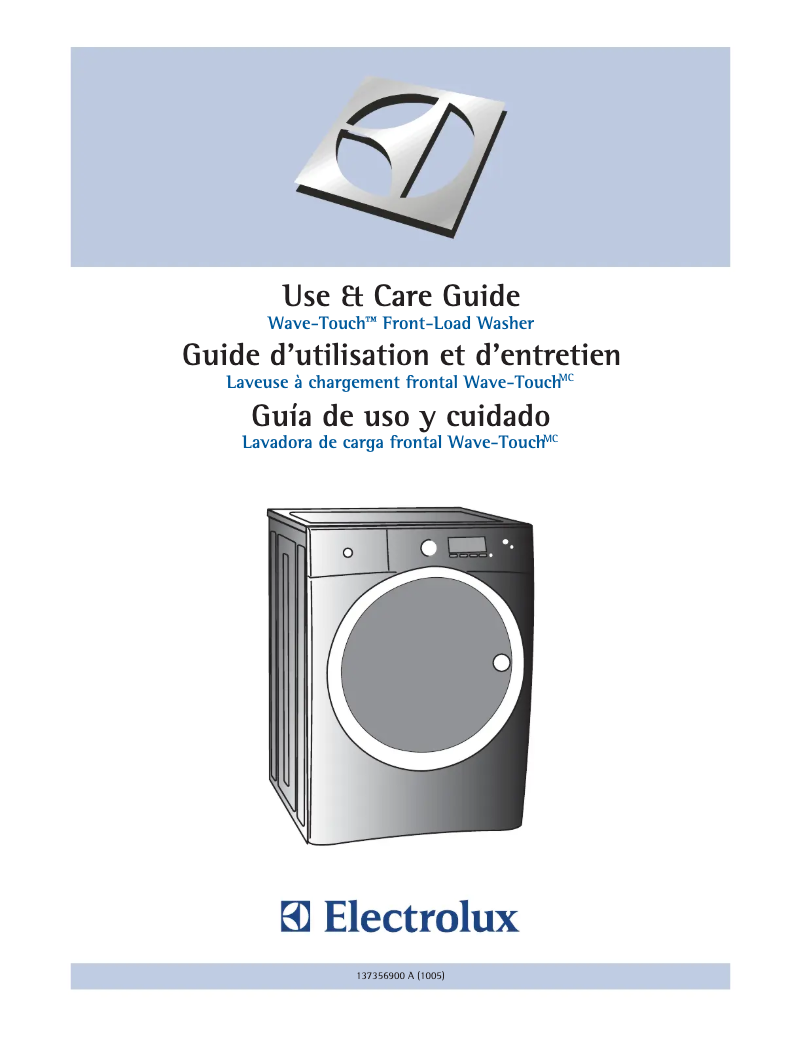 Page n°1 - Manuel utilisateur Electrolux EWFLS70JTS
