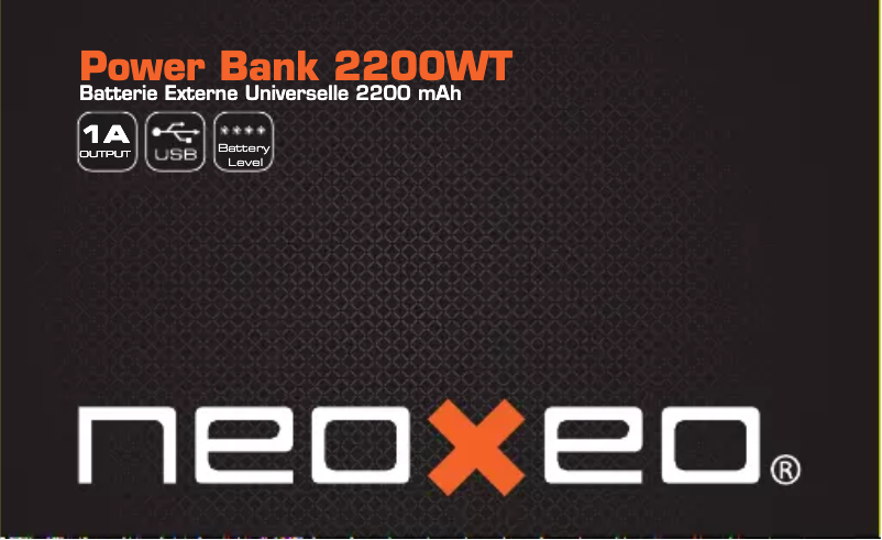 Page n°1 - Manuel utilisateur Neoxeo X370H37015