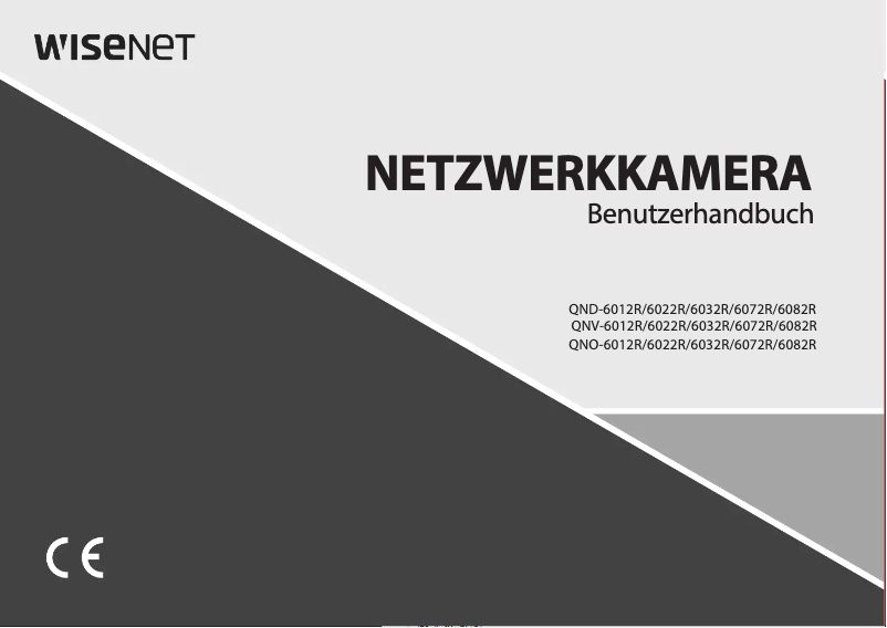 Page n°1 - Manuel utilisateur Hanwha QNV-6082R