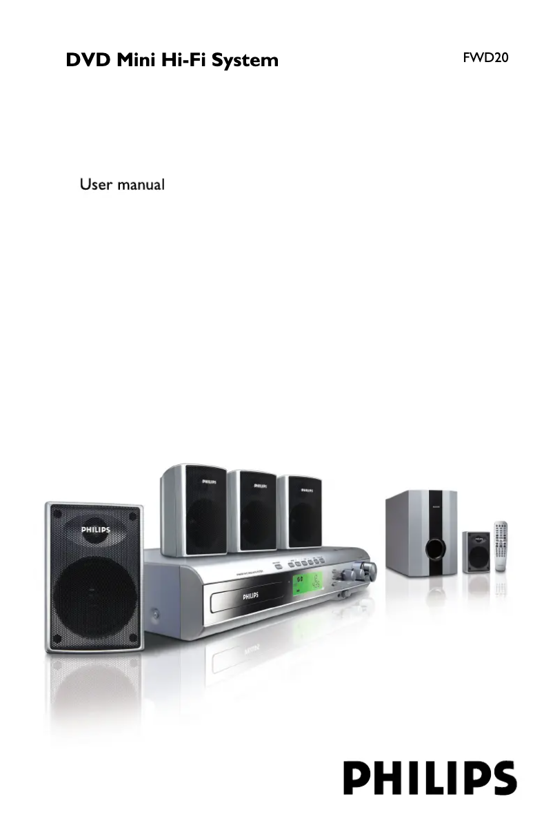 Image de la première page du manuel de l'appareil FWD20