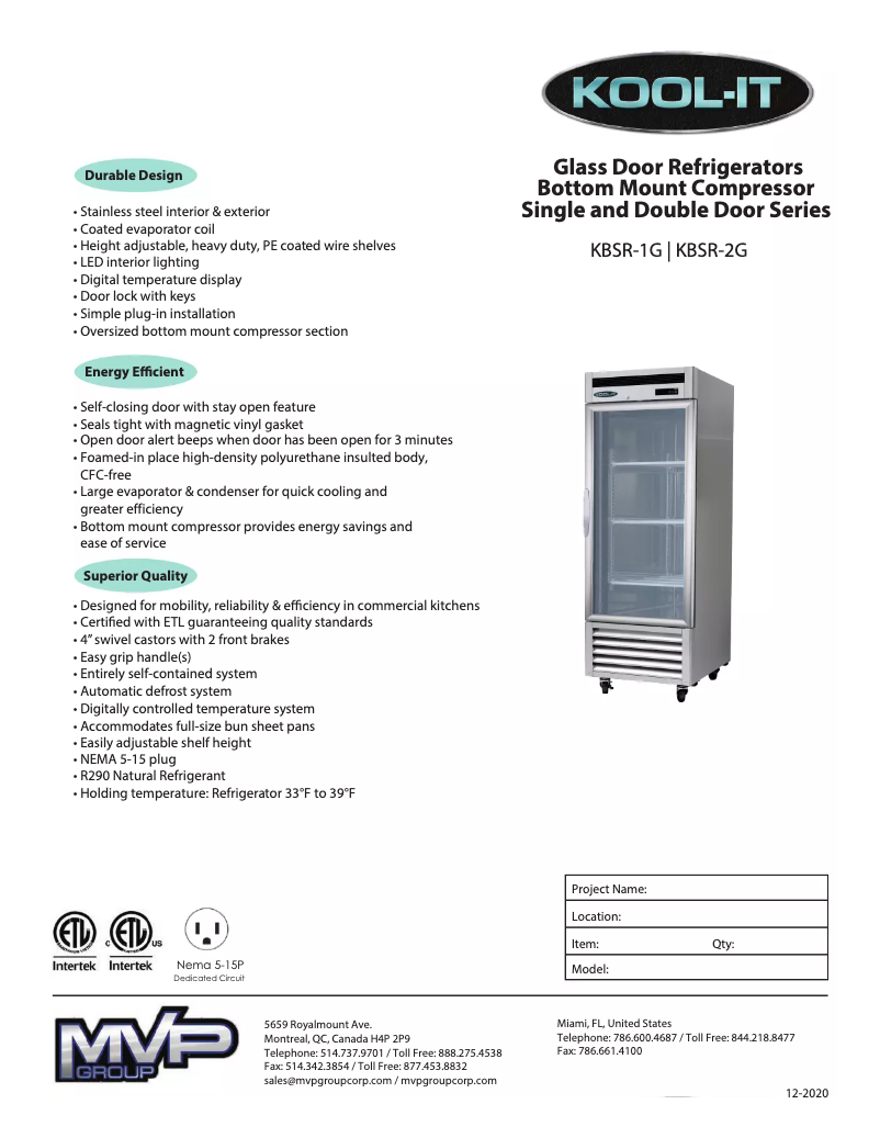 Image de la première page du manuel de l'appareil KBSR-2