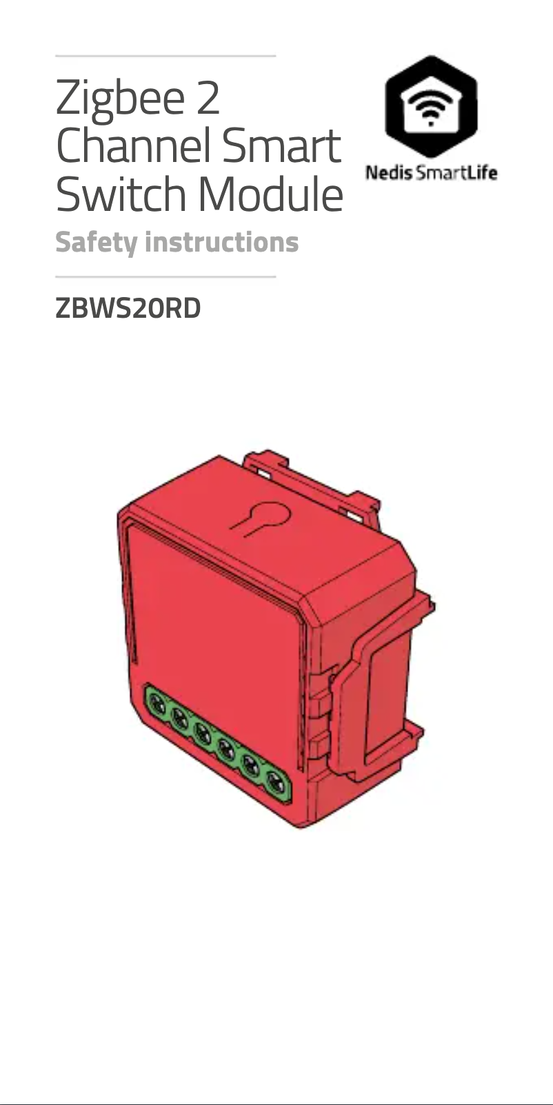 Page n°1 - Manuel utilisateur Nedis ZBWS20RD