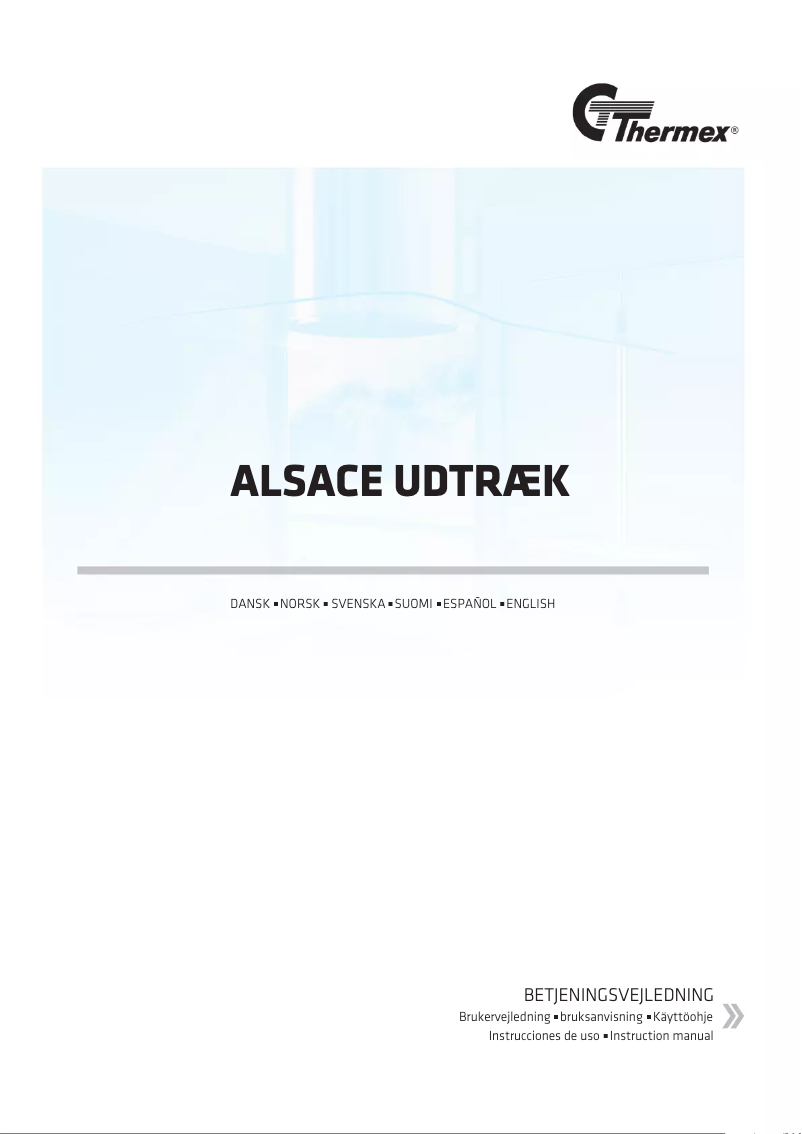 Page n°1 - Mode d'emploi Thermex ALSACE UDTRÆK