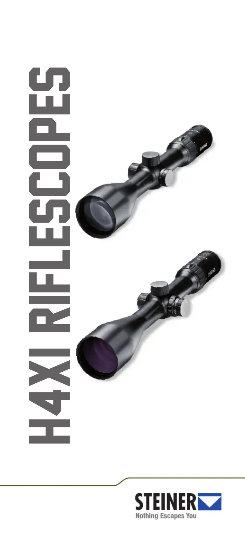 Page 1 de la notice Manuel utilisateur Steiner H4Xi 3-12x56