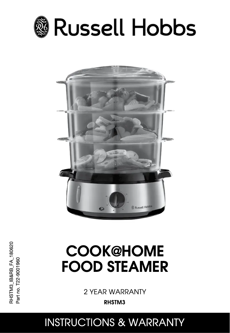 Page n°1 - Manuel utilisateur Russell Hobbs Cook@Home RHSTM3