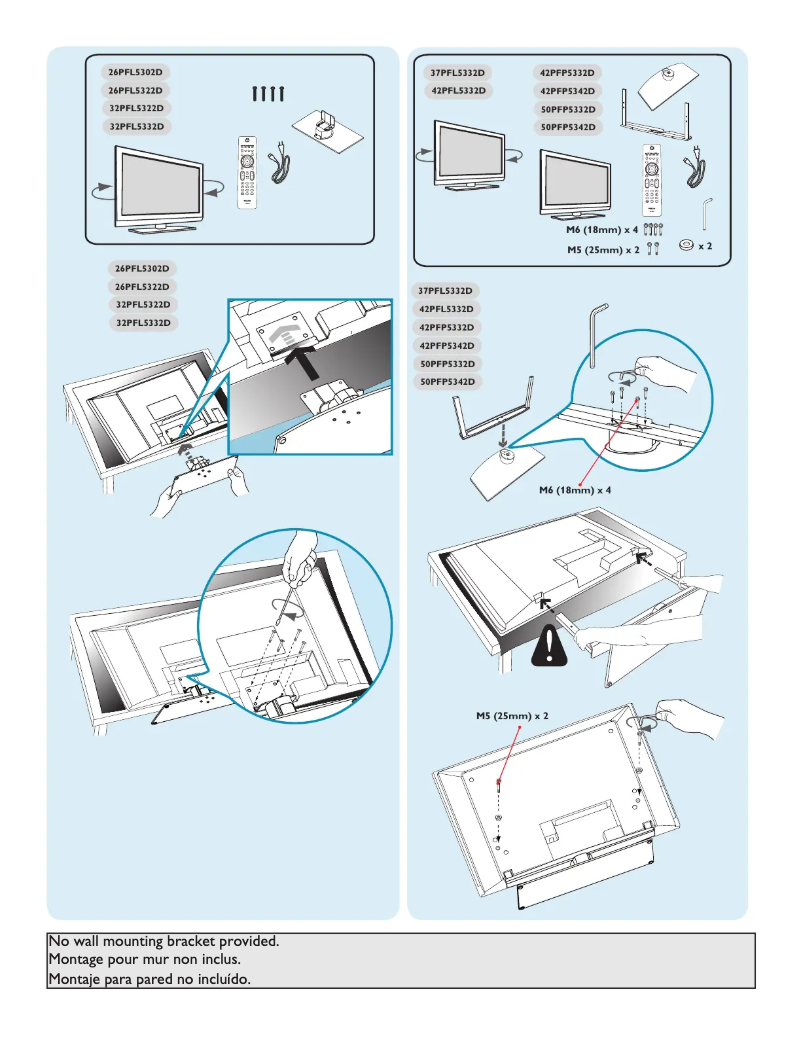 Page n°1 - Guide de démarrage rapide Philips 26PFL5322D