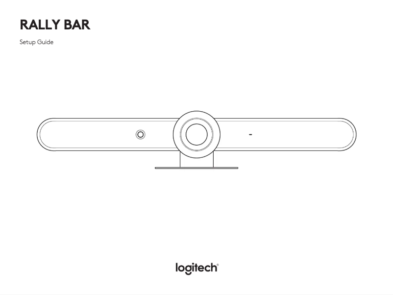 Página 1 del manual Manual de usuario Logitech Rally Bar