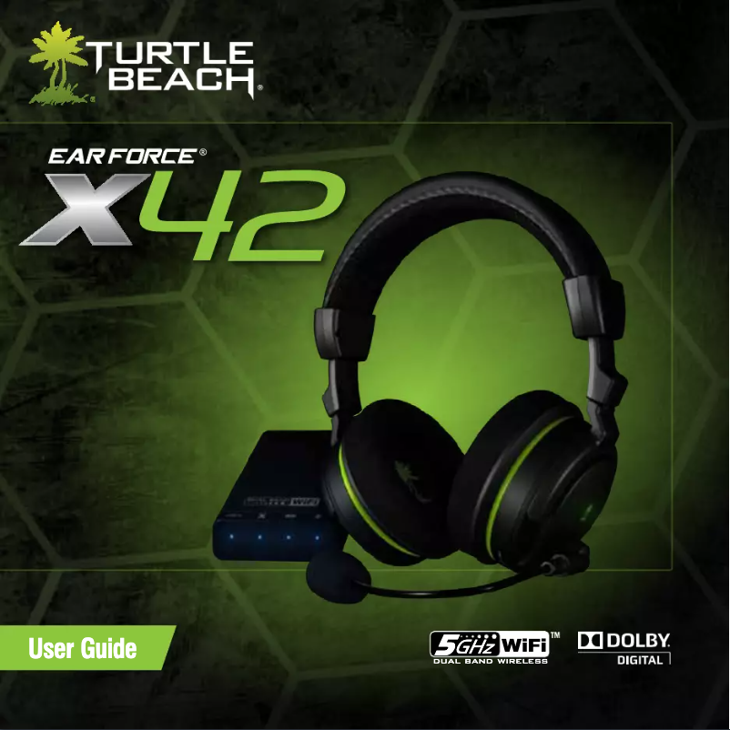 Page n°1 - Manuel utilisateur Turtle Beach Ear Force X42