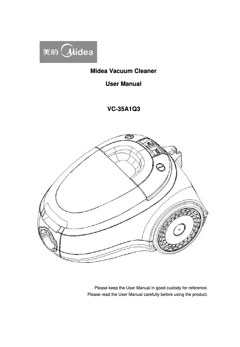 Página 1 del manual Manual de usuario Midea VC-35A1Q3
