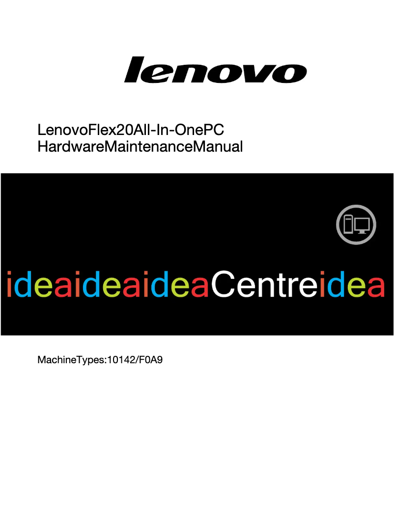 Page n°1 - Manuel utilisateur Lenovo IdeaCentre Flex 20