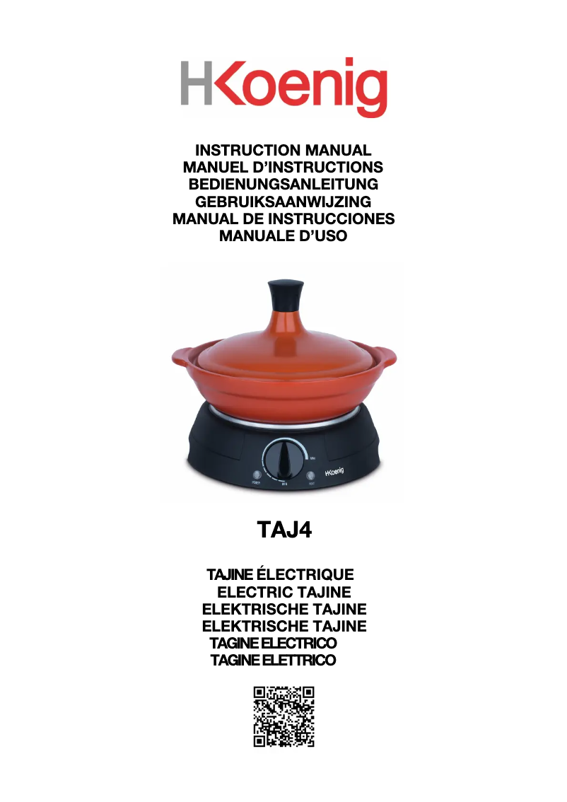 Image de la première page du manuel de l'appareil TAJ4