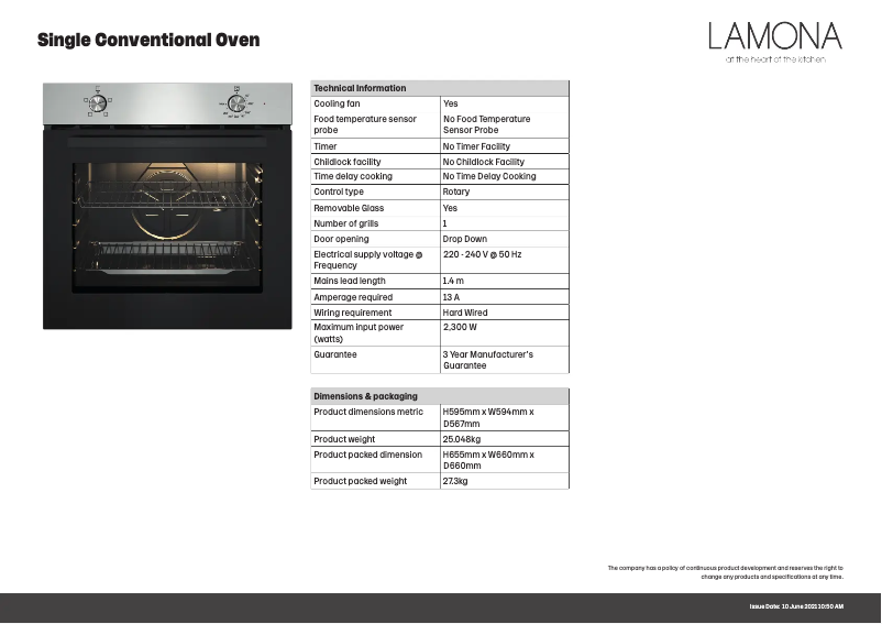 Image de la première page du manuel de l'appareil LAM3214