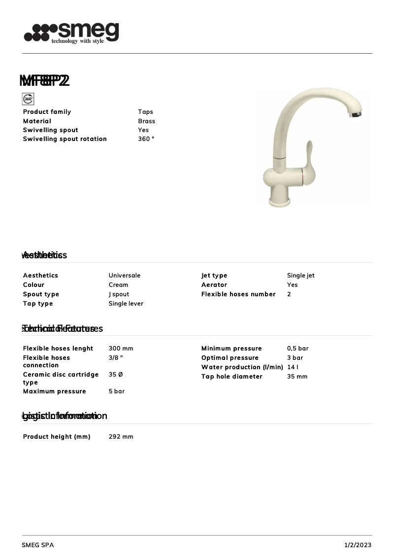 Image de la première page du manuel de l'appareil MF8P2