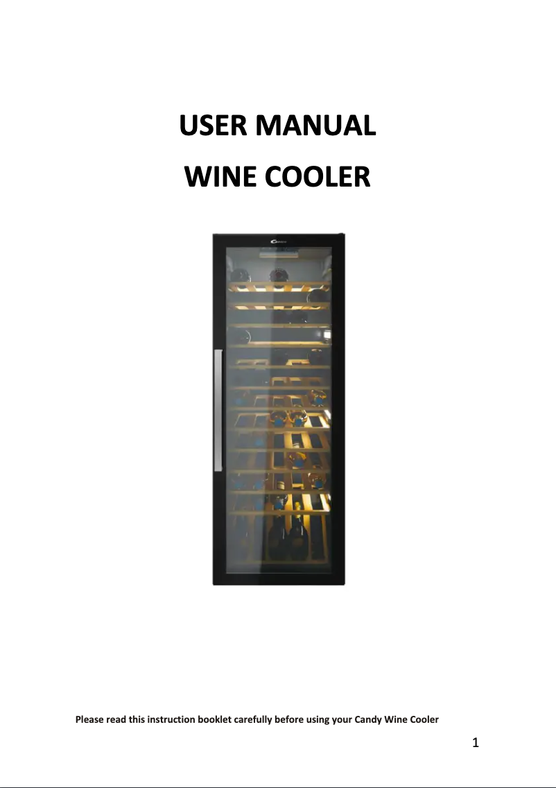 Página 1 del manual Manual de usuario Hoover HWCB 60D