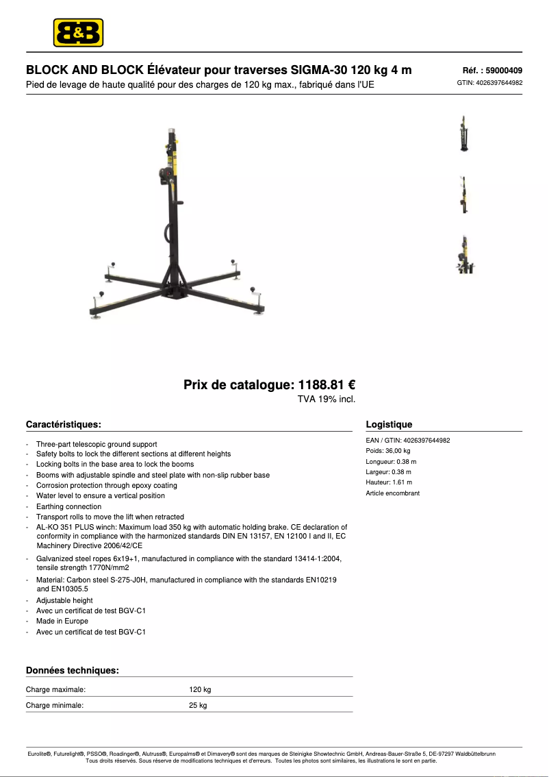 Image de la première page du manuel de l'appareil SIGMA-30