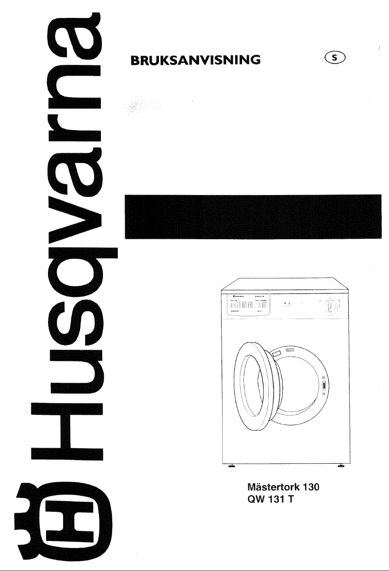 Page 1 de la notice Manuel utilisateur Husqvarna QW131T