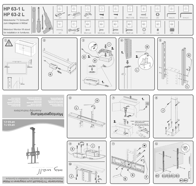 Image de la première page du manuel de l'appareil HP 63-2 L