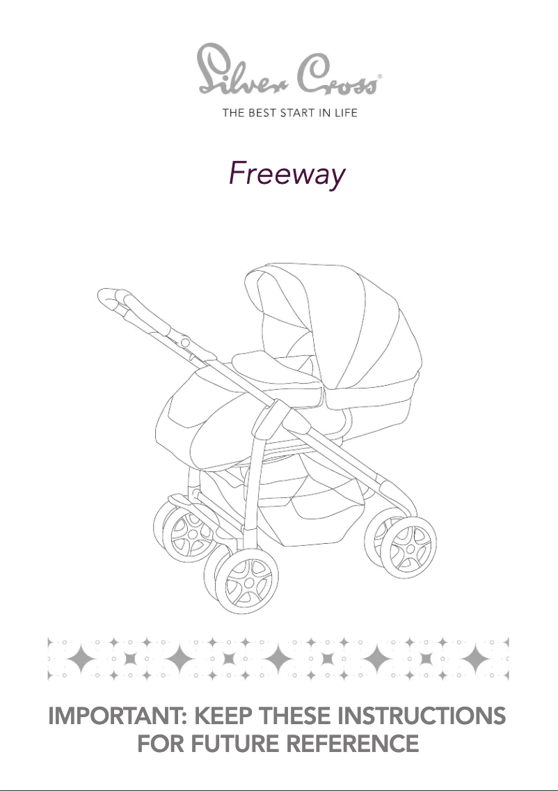 Page 1 de la notice Manuel utilisateur Silver Cross Freeway