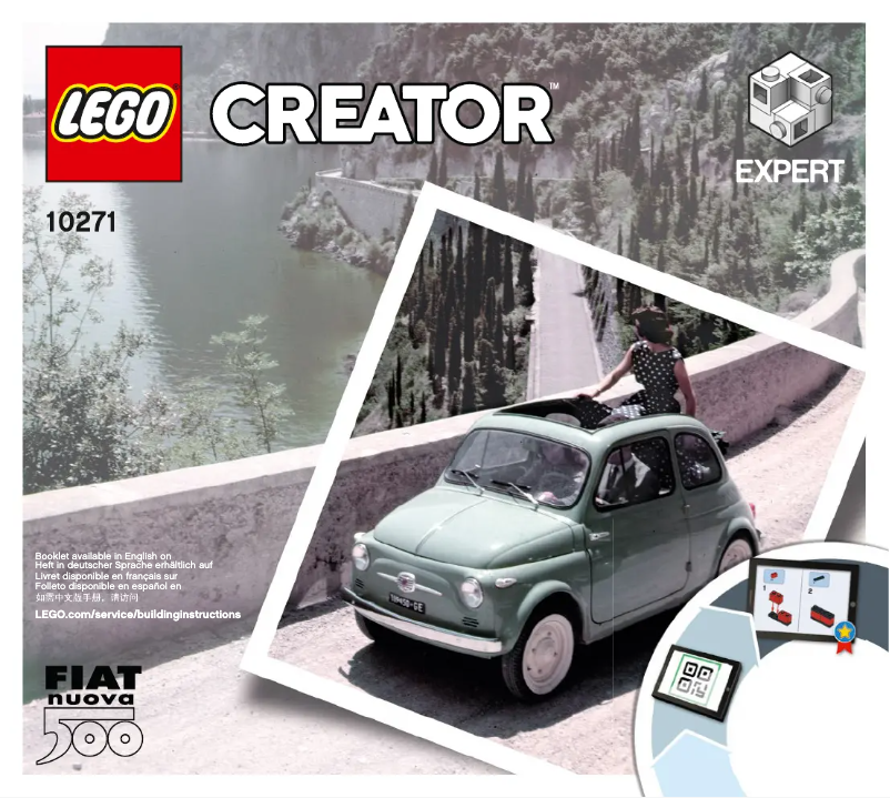 Page 1 de la notice Manuel utilisateur Lego Creator Expert 10271
