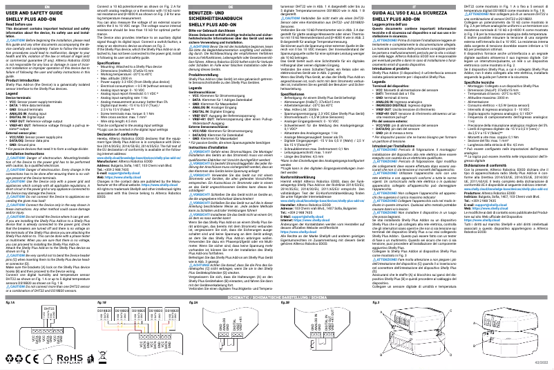 Image de la première page du manuel de l'appareil Plus