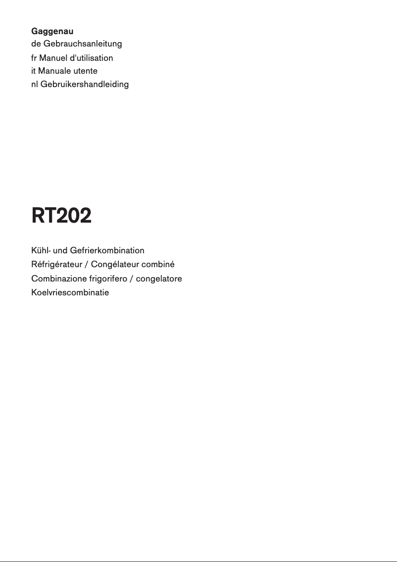 Imagen de la primera página del manual del dispositivo RT202180