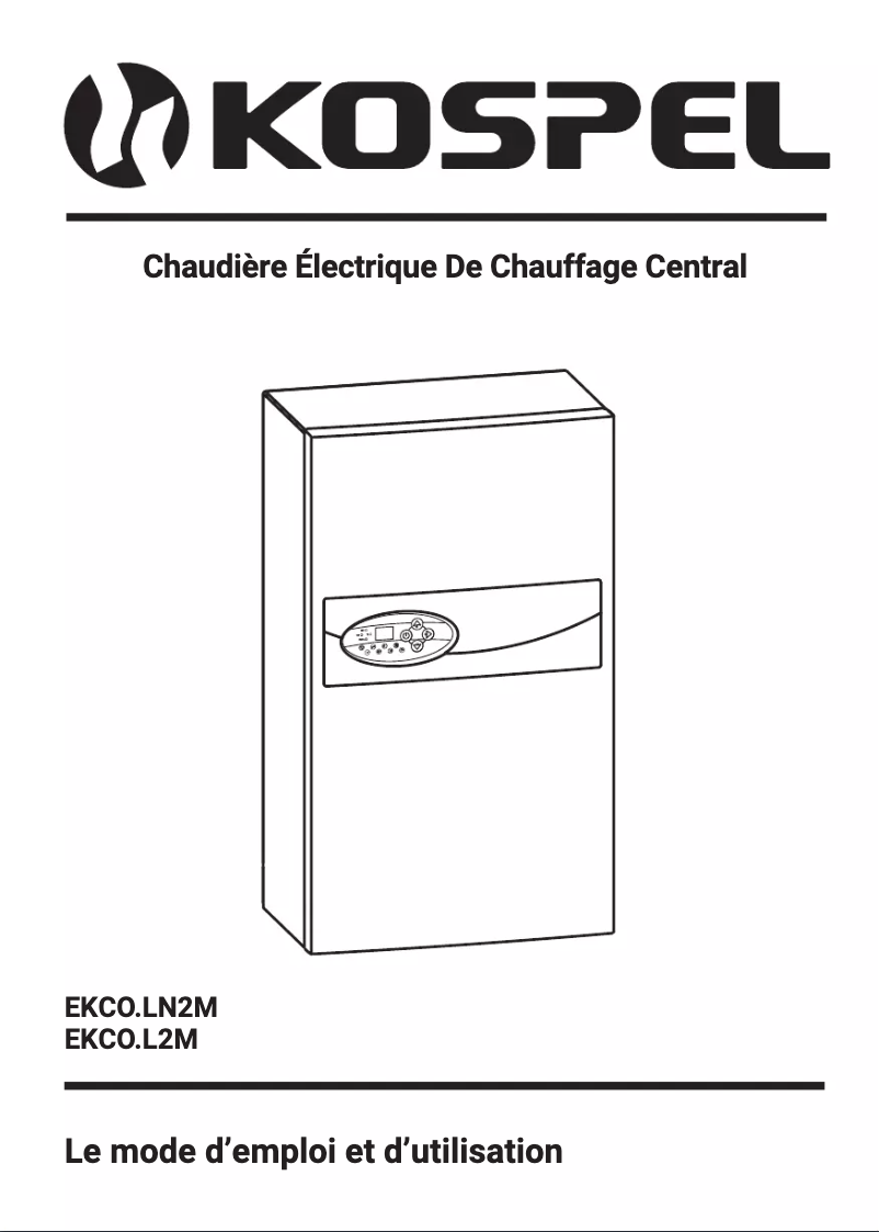 Image de la première page du manuel de l'appareil EKCO.LN2M-21