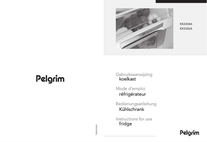 Página 1 del manual Manual de usuario Pelgrim KK2304A