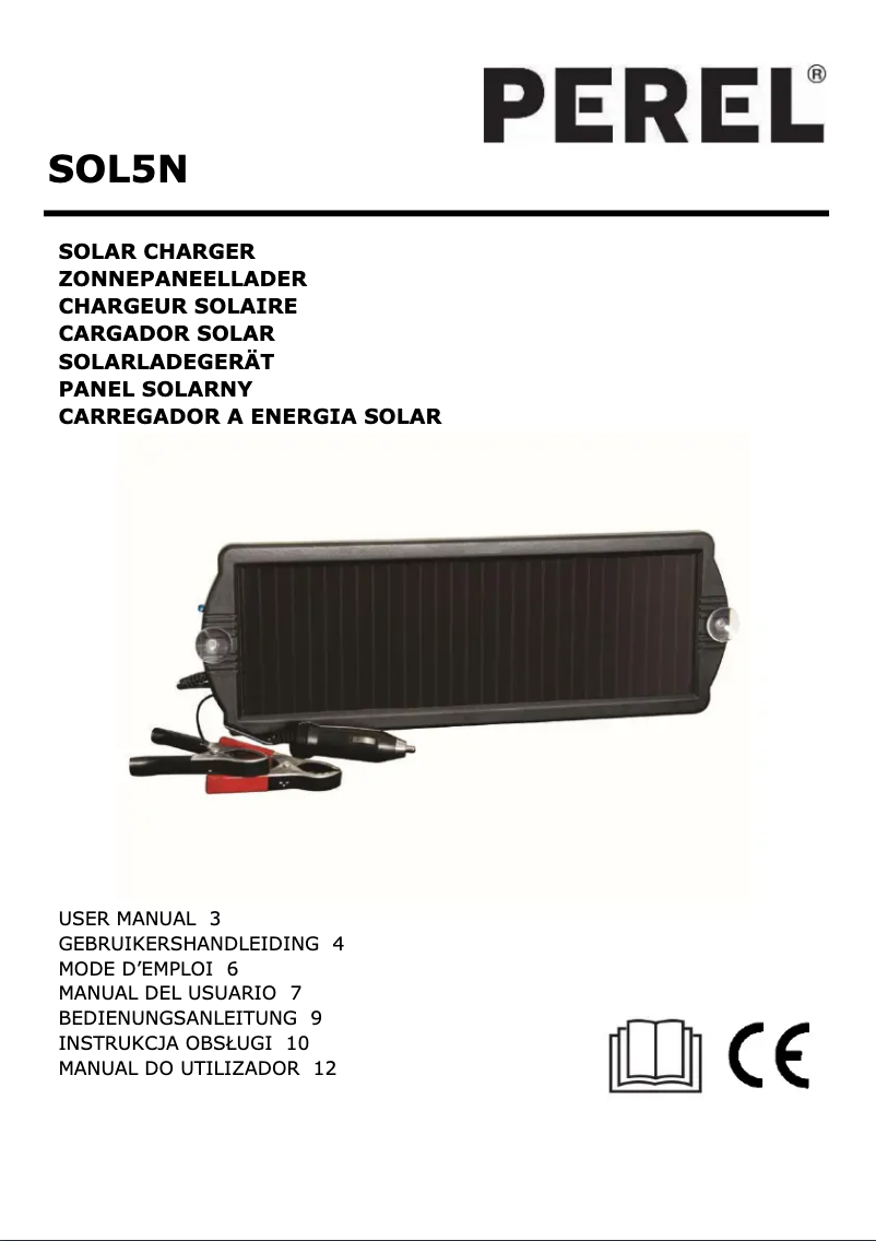 Image de la première page du manuel de l'appareil SOL5N